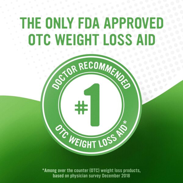 alli Diet Weight Loss Supplement Pills, Orlistat 60mg Capsules Starter Pack, Non prescription weight loss aid, 60 count(Pack of 1)