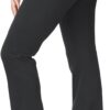 ALONG FIT Bootcut Yoga Pants for Women with Pockets Bootleg Dress Pants High Waisted Tummy Control Flared Workout Pants