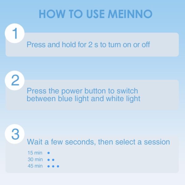 MEINNO Light Therapy Glasses, Portable Daylight Lamp, Wearable Sunlight Lamp, Boost Energy, Relief for Sleep Problems, Jet Lag - Perfect for Christmas Gift