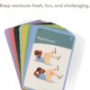Bodyweight Elevate Exercise Cards: Home Workout Series Card Deck - Comprehensive At-Home Fitness System with 65 Exercises, 8 Bonus Challenges, and 4 Unique Workout Formats.