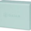 Gaiam Yoga Block - Supportive Latex-Free Eva Foam - Soft Non-Slip Surface with Beveled Edges for Yoga, Pilates, Meditation - Yoga Accessories for Stability, Balance, Deepen Stretches