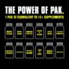 Animal Pak - Convenient Multivitamin for Men & Women Daily All-in-One Vitamin & Supplement Pack - Zinc, Vitamins C, B, D, Amino Acids, and Immune Support - Sports Nutrition Performance - 44 Count