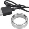 Dpofirs Smart Rings for Men & Women, NFC Fitness Ring with Sleep Body Temperature Monitoring Step Counter Function, IP68 Electronic Gadgets for Video Scrolling Page Flipping (20)