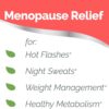 Estroven Weight Management for Menopause Relief - 60 Ct. - Clinically Proven Ingredients Help Manage Weight, Provide Night Sweats & Hot Flash Relief - Drug-Free & Gluten-Free
