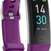 ENGERWALL Fitness Tracker with Step Counter/Calories/Stopwatch, Activity Tracker with Heart Rate Monitor, IP68, Health Tracker with Sleep Tracker, Smartwatch, Pedometer Watch for Women Men Kids