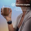 Embr Wave Cooling Bracelet - Warming Bracelet - Personalized Thermal Relief - Manage Hot Flashes, Night Sweats, Sleep, Tension - FSA HSA Eligible - Clinically Proven - Rechargeable - Black