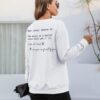 JINTING You Are Enough Sweatshirt for Women Mental Health Dear Person Behind Me Hoodie Shirt Inspirational Pullover Top