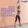 Yes4All Kettlebell Set Vinyl Coated Weights Combo for Full Body Workout Equipment Push up, Grip Strength Training, Dumbbell Weights Exercises