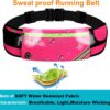 Women Fanny Pack Running Belt,Belt Bag,Water Resistant Wasit Pack Bag for Hiking Fitness,Phone Carrier,Running Gear.