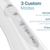 AquaSonic Water Flosser - Cordless Rechargeable Water Flossers for Teeth Cleaning - Waterproof Aqua Flosser, Portable Oral Irrigator for Dental Cleaning with 5 Jet Tips – Braces Home Travel