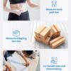 RENPHO Body Measuring Tape, Smart Tape Measure for Weight Loss, Bluetooth Tape with App, Retractable Tape for Measuring Waist, Hip, Bust, Arms, Muscle Gain, Fitness Equipment, 60in /150cm, White