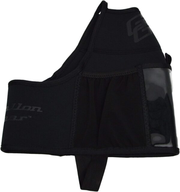 Gallon Gear Half-Gallon Fitness Hydration Cover | Neoprene Insulated Cooling & Portable Gym Water Bottle Carrier | CASE with Storage Pockets