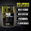Animal Pak - Convenient Multivitamin for Men & Women Daily All-in-One Vitamin & Supplement Pack - Zinc, Vitamins C, B, D, Amino Acids, and Immune Support - Sports Nutrition Performance - 44 Count