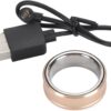 Smart Rings for Men & Women, NFC Fitness Ring with Sleep Body Temperature Monitoring Step Counter Function, IP68 Electronic Gadgets for Video Scrolling Page Flipping (20)