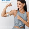 RENPHO Body Measuring Tape, Smart Tape Measure for Weight Loss, Bluetooth Tape with App, Retractable Tape for Measuring Waist, Hip, Bust, Arms, Muscle Gain, Fitness Equipment, 60in /150cm, White