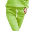 Womens Sweatsuits 2 Piece Set Lounge Jogger Tracksuit Suits Workout Sets Casual Oversized Sweatshirt with Pockets