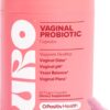URO Vaginal Probiotics for Women pH Balance with Prebiotics & Lactobacillus Probiotic Blend - Women's Vaginal Health Supplement - Promote Healthy Vaginal Odor & Vaginal Flora, 60 Count (Pack of 1)