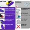 VALSOLE Heavy Duty Support Pain Relief Orthotics - 220+ lbs Plantar Fasciitis High Arch Support Insoles for Men Women, Flat Feet Orthotic Insert, Work Boot Shoe Insole, Absorb Shock with Every Step