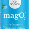 nbpure MagO7 - Natural Colon Cleanse & Detox - Occasional Constipation Relief, Stool Softening, & Bloating Support for Men & Women - Ozonated Magnesium Oxide, 90 Capsules