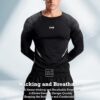 5PCS Workout Sets incluir Compression Shirt Pants Hoodie Jacket for Men Outdoor Sports Running Indoor Fitness