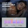 Smart Ring Fitness Tracker for Men - Health Heart Rate Ring with Sleep Monitor and Blood Oxygen Tracking, No Subscription Fee, Family Care, Remote Photography,IP68 Waterproof