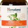 Himalaya MindCare, Nootropic Brain Supplement Booster for Mental Sharpness, Focus, Memory & Cognitive Wellness, 1170 mg, 60 Capsules