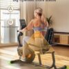 718511I4gOL._AC_SL1500_.jpg JEEKEE Recumbent Exercise Bike for Adults Seniors - Indoor Magnetic Cycling Fitness Equipment for Home Workout Black