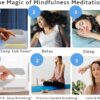 Portable Calm Sleep Device kit with 9 Mindfulness Meditations for Beginners, Sleep 3D Mask,Case,28 Nature Sounds, Meditation for Stress Relief,Self Care,Money,Positivity,Adult,Kids