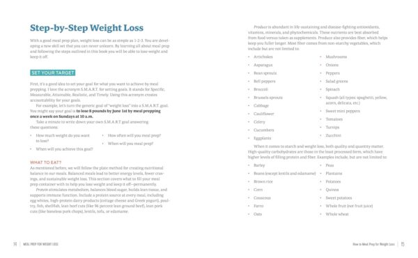 Meal Prep for Weight Loss: Weekly Plans and Recipes to Lose Weight the Healthy Way