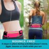 Women Fanny Pack Running Belt,Belt Bag,Water Resistant Wasit Pack Bag for Hiking Fitness,Phone Carrier,Running Gear.