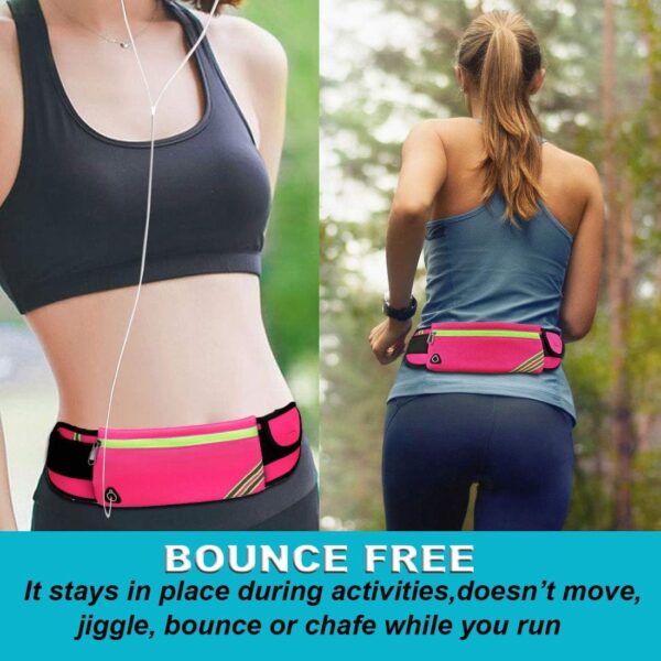 Women Fanny Pack Running Belt,Belt Bag,Water Resistant Wasit Pack Bag for Hiking Fitness,Phone Carrier,Running Gear.