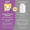 FlavCity Protein Powder Smoothie, Vanilla - 100% Grass-Fed Whey Protein Smoothie with Collagen (25g of Protein) - Gluten Free & No Added Sugars (29.84 oz)