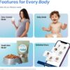 Etekcity Smart Scale for Body Weight FSA HSA Store Eligible, Bathroom Digital Weighing Scale with BMI, Body Fat, Muscle Mass, Accurate Bluetooth Home User Health Equipment Sync Apps