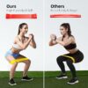 Renoj Resistance Bands for Working Out, Elastic Exercice Loop Bands for Physical Therapy, 5 Set of Stretch Bands for Booty Legs, with Instruction Manual and Carry Bag