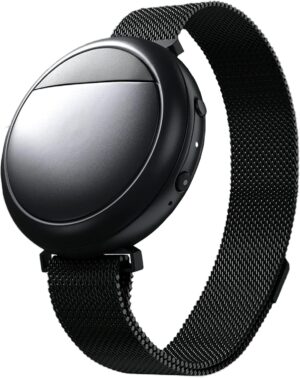 Embr Wave Cooling Bracelet - Warming Bracelet - Personalized Thermal Relief - Manage Hot Flashes, Night Sweats, Sleep, Tension - FSA HSA Eligible - Clinically Proven - Rechargeable - Black