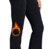 Willit Women's Fleece Lined Pants Yoga Bootcut Thermal Winter Pants High Waisted Flare Leggings Water Resistant