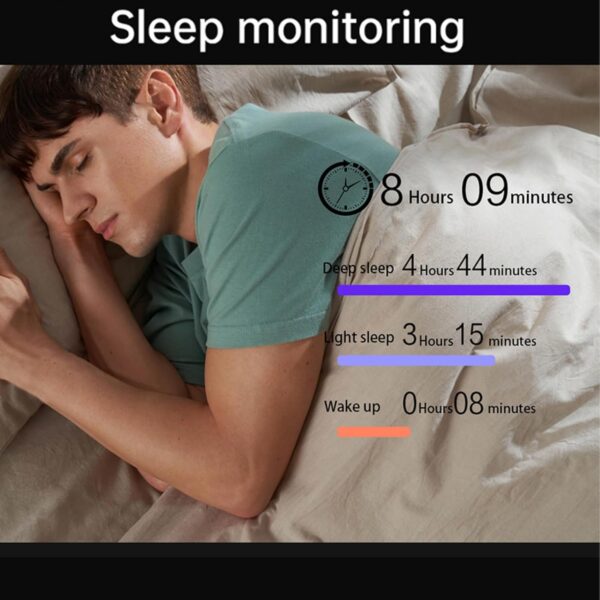 Smart Rings for Men & Women, NFC Fitness Ring with Sleep Body Temperature Monitoring Step Counter Function, IP68 Electronic Gadgets for Video Scrolling Page Flipping (20)