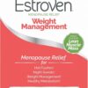 Estroven Weight Management for Menopause Relief - 60 Ct. - Clinically Proven Ingredients Help Manage Weight, Provide Night Sweats & Hot Flash Relief - Drug-Free & Gluten-Free