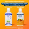 Mega Liquid Multivitamins, Trace Minerals, Amino Acids, Turmeric for Adults, Men, Women, Teens, Kids, Non-GMO, No Soy, No Dairy