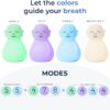Mindsight 'Breathing Buddha' Guided Visual Meditation Tool for Mindfulness | Slow Your Breathing & Calm Your Mind for Stress & Anxiety Relief | Perfect for Adults & Kids | Relaxing Self Care Gift