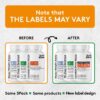 3pk Detox Cleanse Kick Off Weight Management | Colon Cleanser + Water Loss Pills w Dandelion + ACV Full Body Detox + Probiotics | For Flat Stomach, Waistline, Metabolism, Bloating – 90 Pills
