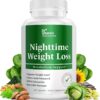 Dr Vitamin Nighttime Fat Burner Supplements - Appetite Suppressants for Weight Loss - Night-Time Fat Burner for Women and Men Supporting Sleep & Relaxation - Metabolism Booster Weight Loss Pills - 60