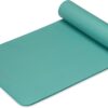 Gaiam Essentials Thick Yoga Mat Fitness & Exercise Mat with Easy-Cinch Yoga Mat Carrier Strap, 72"L x 24"W x 2/5 Inch Thick