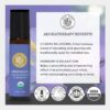 Organic Meditation Essential Oil Empowering Blend Roll On,100% Pure USDA Certified Aromatherapy for Chakra Healing, Focus, Calming, Mindfulness & Spiritual Well-Being -10ml Roller by Silk Road Organic