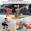 3 Levels Booty Bands Set, Resistance Bands for Working Out, Exercise Bands for Women Legs and Butt, Stretch Bands for Pilates, Yoga Starter Set