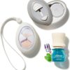 Lifelines Scent-Infused Grounding Stones, 2-Pack, Gravity Pack - Portable Fidgets for Adults with Essential Oil Blend & Diffusion Stones for Sensory Immersion - Calming Waterless Passive Diffuser