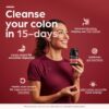 GLP-1 Colon Cleanse Berberine Supplement 1500mg - 15-Day Advanced Detox for Men & Women - Extra Strength w/Senna Leaf, Fast-Acting Natural for Constipation, Gut Health & Bloating Relief - THINBI