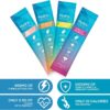HydroMATE Electrolytes Powder Drink Mix Packets Hydration Accelerator Low Sugar Rapid Party Recovery Plus Vitamin C Variety Pack 30 Count