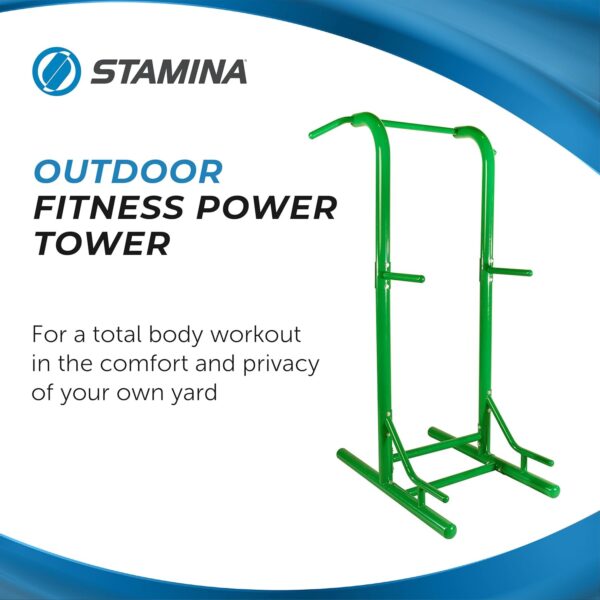 Outdoor Fitness Multi-Use Strength Training Power Tower