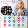 Smart Watch, 1.91" Smartwatch for Men Women (Answer/Make Call), Fitness Tracker with 100+ Sport Modes, IP68 Waterproof, Heart Rate/Sleep/Spo2 Monitor, Pedometer, Activity Tracker for Android iOS